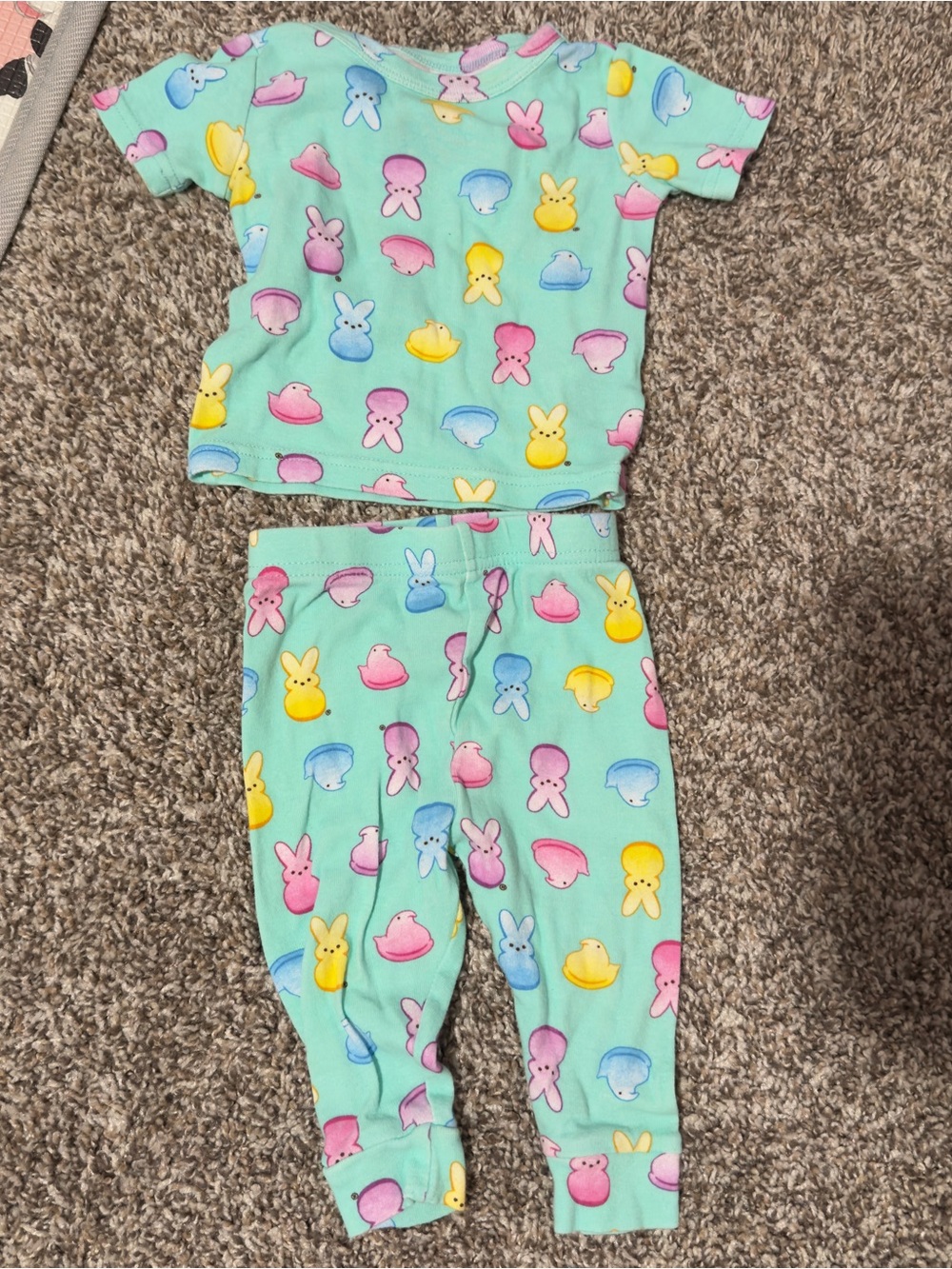 Kids Mint Pajama Set